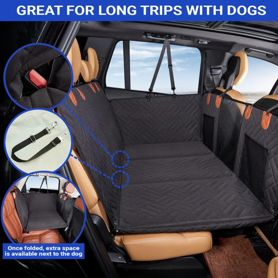 K9Cruze™ – Premium-Heavy Duty Dog Car Seat Protector