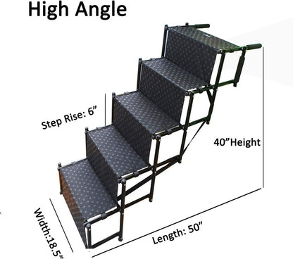 PawStairs™ – Portable Vehicle Stairs for Dogs