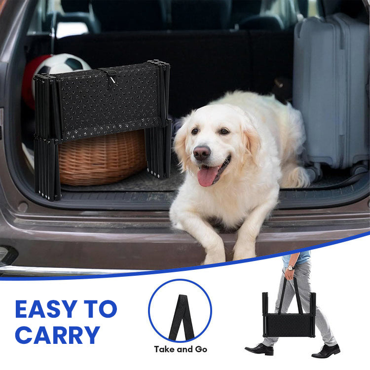 PawStairs™ – Portable Vehicle Stairs for Dogs