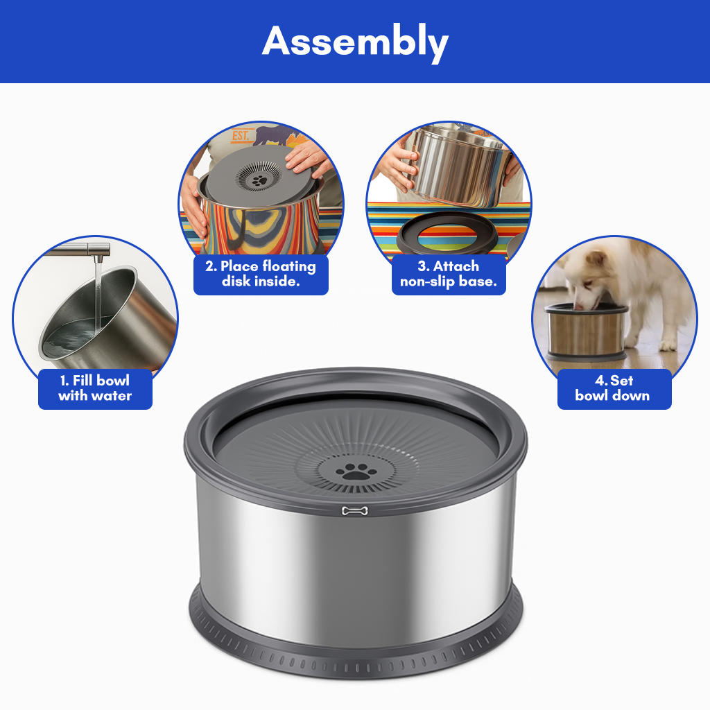 NoSplash™ - Dog Bowl 1.6Gal