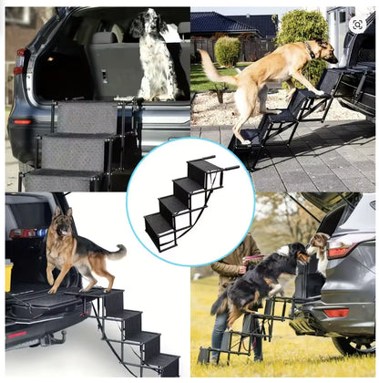 PawStairs™ – Portable Vehicle Stairs for Dogs
