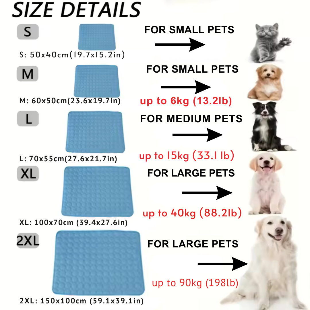 CoolCanine™ - Premium Dog Cooling Pad